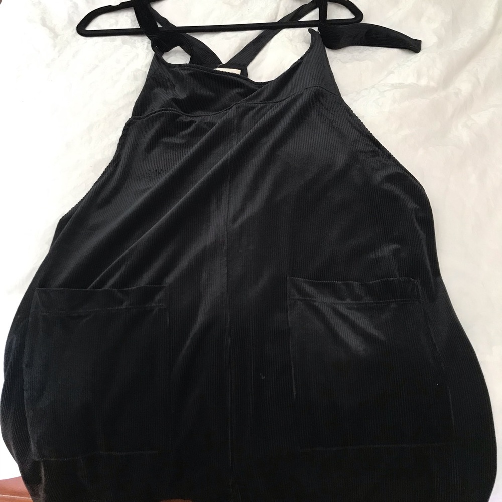 Velvet overalls UO